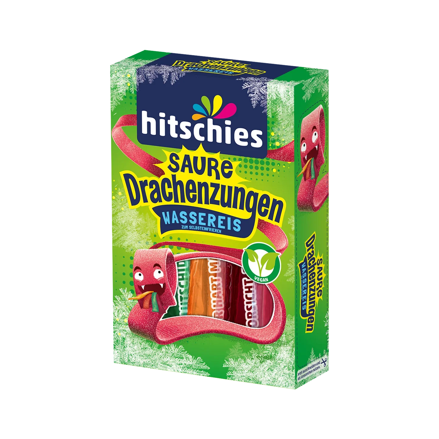 hitschies Saure Drachenzungen Wassereis 10x40ml