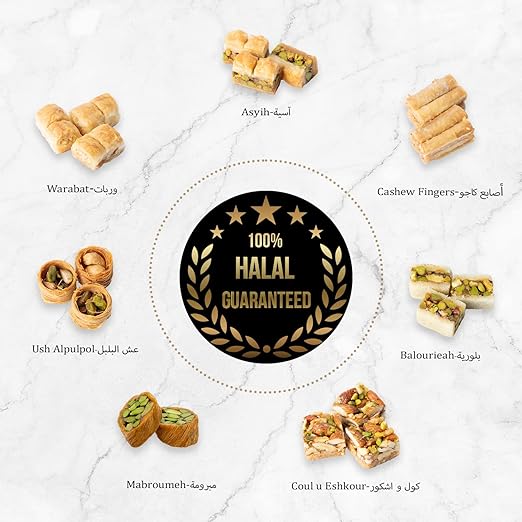 Traditionelles Baklava aus dem Nahen Osten