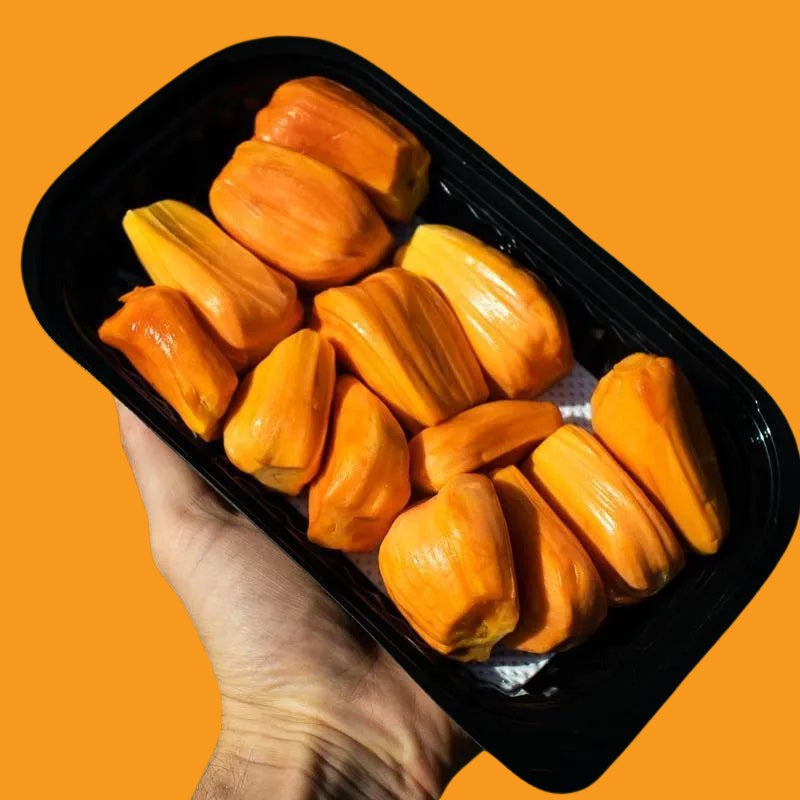 Frische Jackfruit  geschält