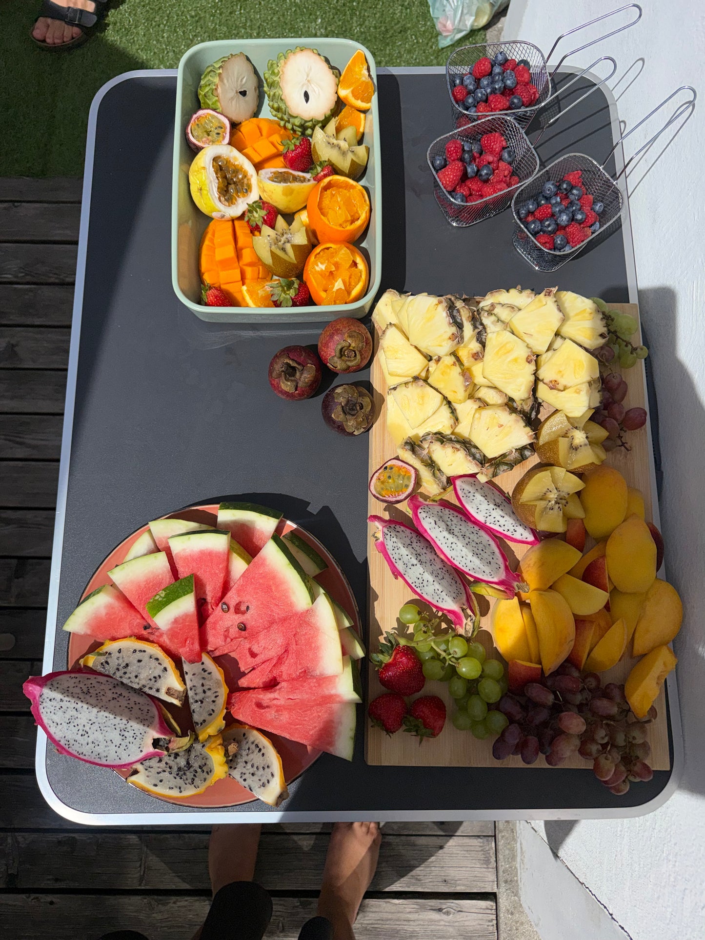 Früchteplatte Catering Partyservice