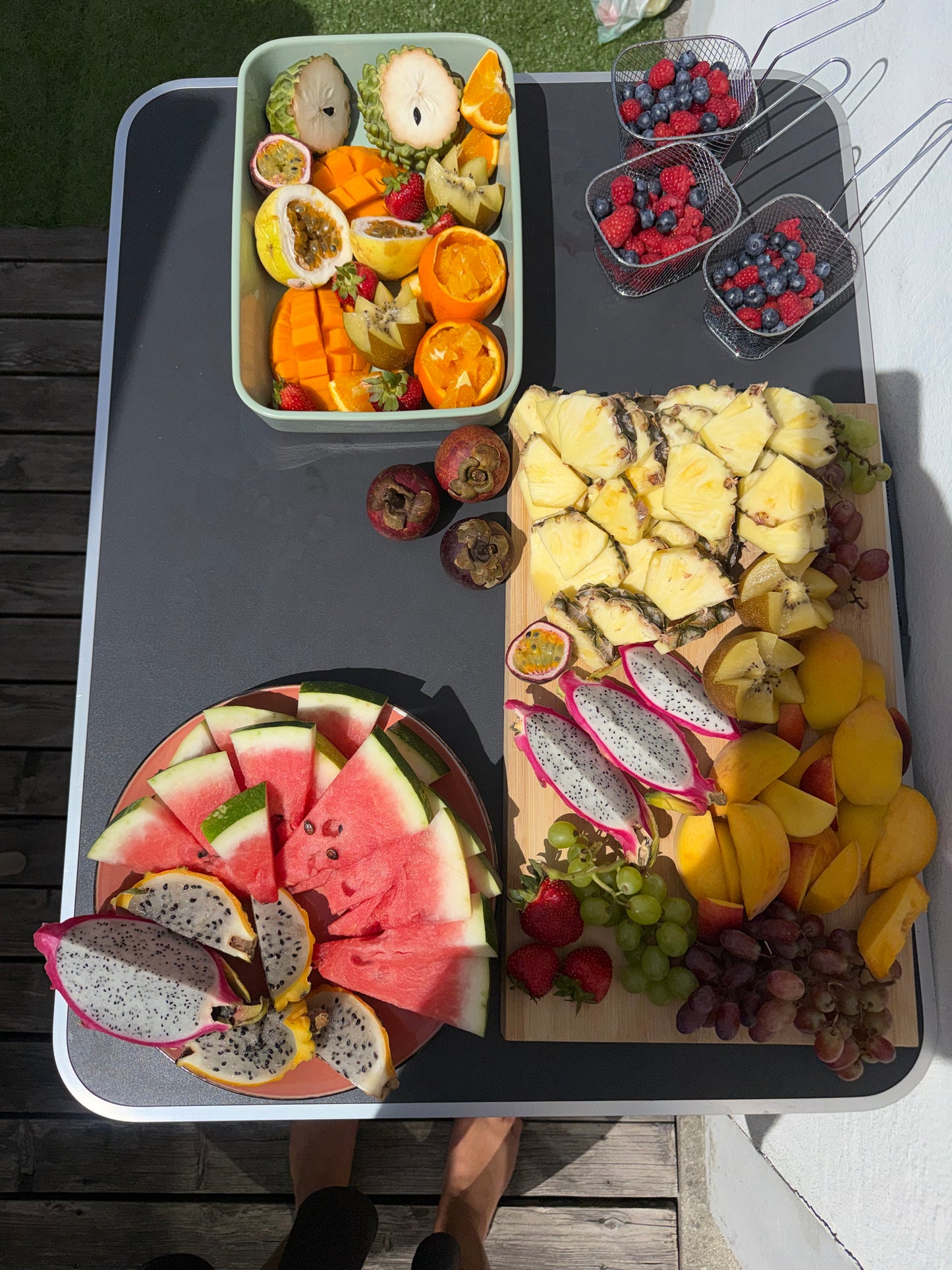 Früchteplatte Catering Partyservice