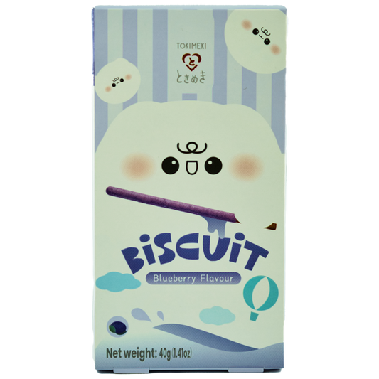 Tokimeki Biskuit-Sticks Heidelbeere